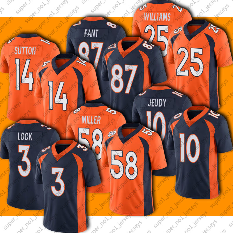 3 Drew Lock 58 Von Miller Jersey Courtland Sutton Jerry Jeudy Jerseys Javonte Williams Melvin Gordon III Jersey Noah Fant Bradley Chubb, Ivory
3 Drew Lock 58 Von Miller Jersey Courtland Sutton Jerry Jeudy Jerseys Javonte Williams Melvin Gordon III Jersey Noah Fant Bradley Chubb, Ivory