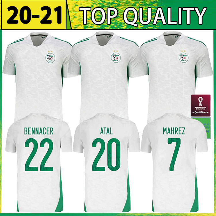 Fans Version Algerie Soccer Jersey 2021 Home Away MAHREZ BOUNEDJAH FEGHOULI BENNACER ATAL 20 21 Algeria Football Shirt, Black;yellow
Fans Version Algerie Soccer Jersey 2021 Home Away MAHREZ BOUNEDJAH FEGHOULI BENNACER ATAL 20 21 Algeria Football Shirt, Black;yellow