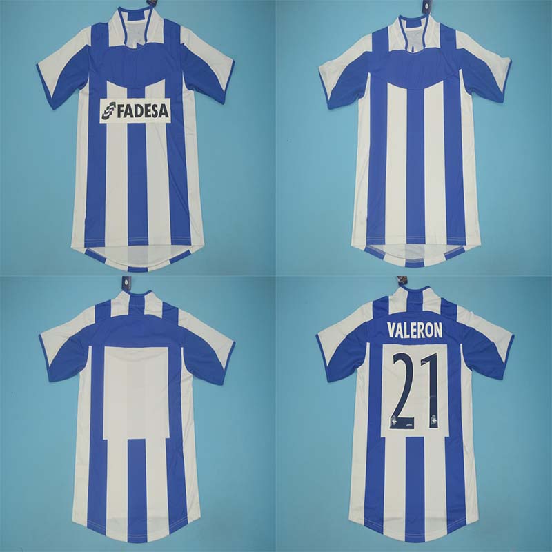 03-04 Camiseta De Futbol For Deportivo La Coruna Soccer Jerseys Home VALERON TRISTAN Men Jersey Uniforms, 03-04 home+sponser+league
03-04 Camiseta De Futbol For Deportivo La Coruna Soccer Jerseys Home VALERON TRISTAN Men Jersey Uniforms, 03-04 home+sponser+league