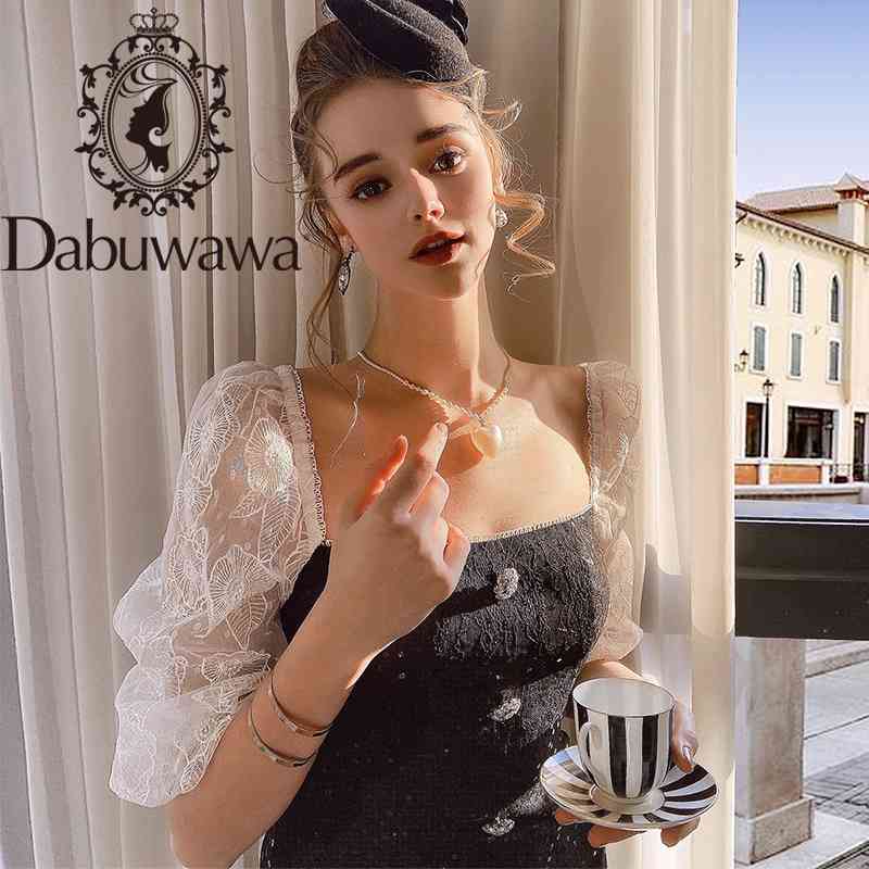 Dabuwawa Commute Square Neck Button Women Dress Lace Puff Sleeve Female A-Line Dress High Street Ladies Mini Dress DO1ADR023 210520, Black
Dabuwawa Commute Square Neck Button Women Dress Lace Puff Sleeve Female A-Line Dress High Street Ladies Mini Dress DO1ADR023 210520, Black
