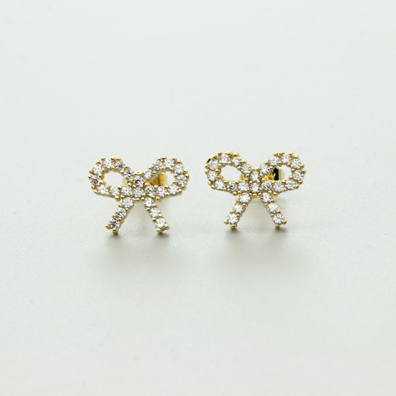Stud Lovely Copper Crystal Bow Earrings Fashion Accessories Birthday Gift Womens Cubic Oxidation Small Fresh Bridesmaid
Stud Lovely Copper Crystal Bow Earrings Fashion Accessories Birthday Gift Womens Cubic Oxidation Small Fresh Bridesmaid