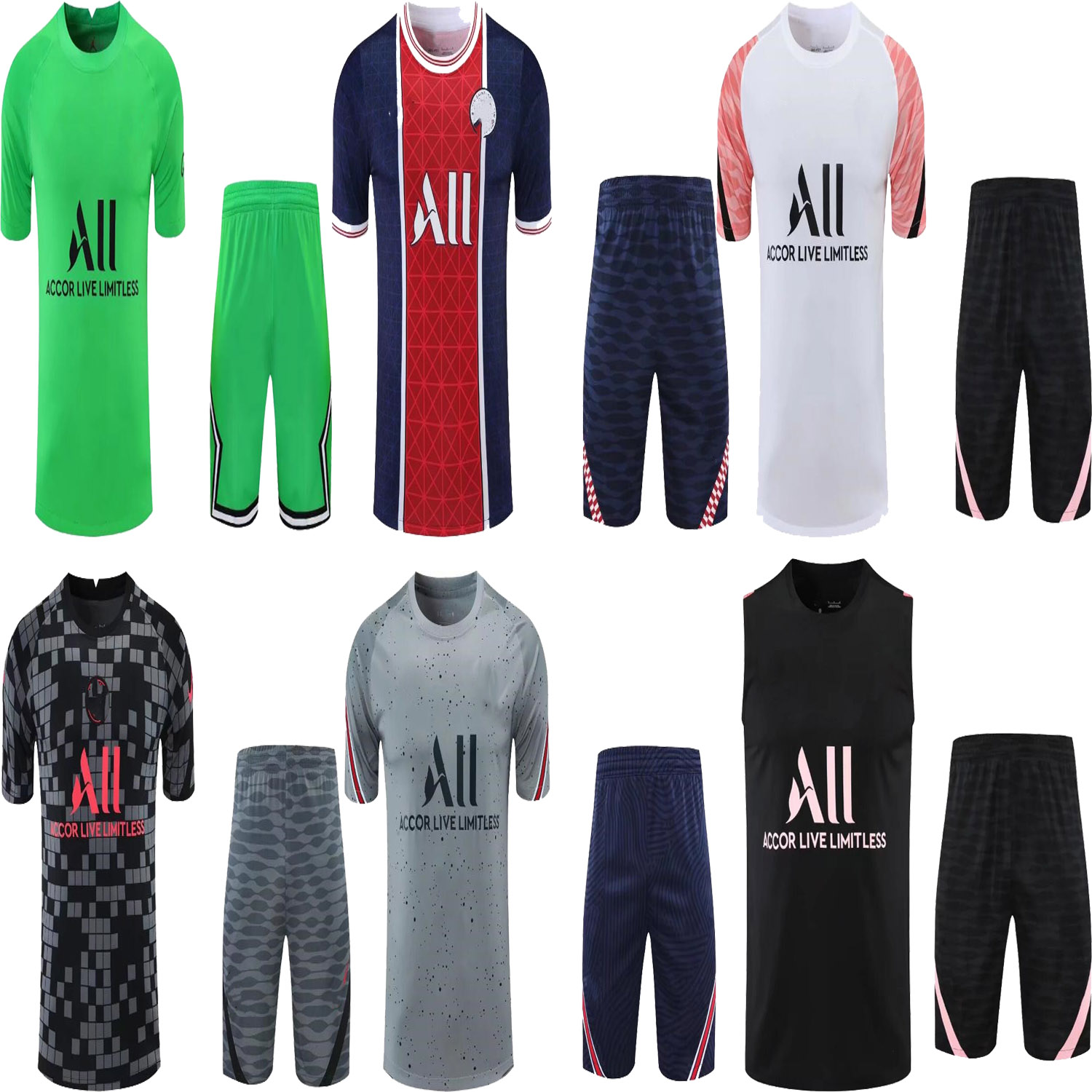 21 22 MESSI soccer jersey MBAPPE NEYMAR JR SERGIO RAMOS Bravo Donnarumma football shirt 2021 2022 Maillots MARQUINHOS VERRATTI adult goalkeeper paris, Black;yellow
21 22 MESSI soccer jersey MBAPPE NEYMAR JR SERGIO RAMOS Bravo Donnarumma football shirt 2021 2022 Maillots MARQUINHOS VERRATTI adult goalkeeper paris, Black;yellow