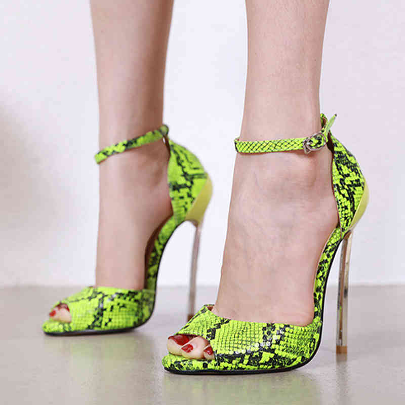 dress shoes woman ankle buckle strap thin high heels women's snake pattern peep toe sandals women ladies fashion party pumps plus cbce, Black
dress shoes woman ankle buckle strap thin high heels women's snake pattern peep toe sandals women ladies fashion party pumps plus cbce, Black