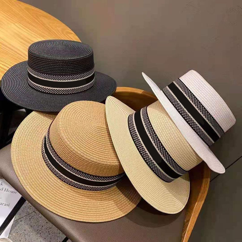 Man Women Wide Brim Hats Fashion Letter Pattern Straw Hat Casual Summer Unisex Two Style Caps
Man Women Wide Brim Hats Fashion Letter Pattern Straw Hat Casual Summer Unisex Two Style Caps