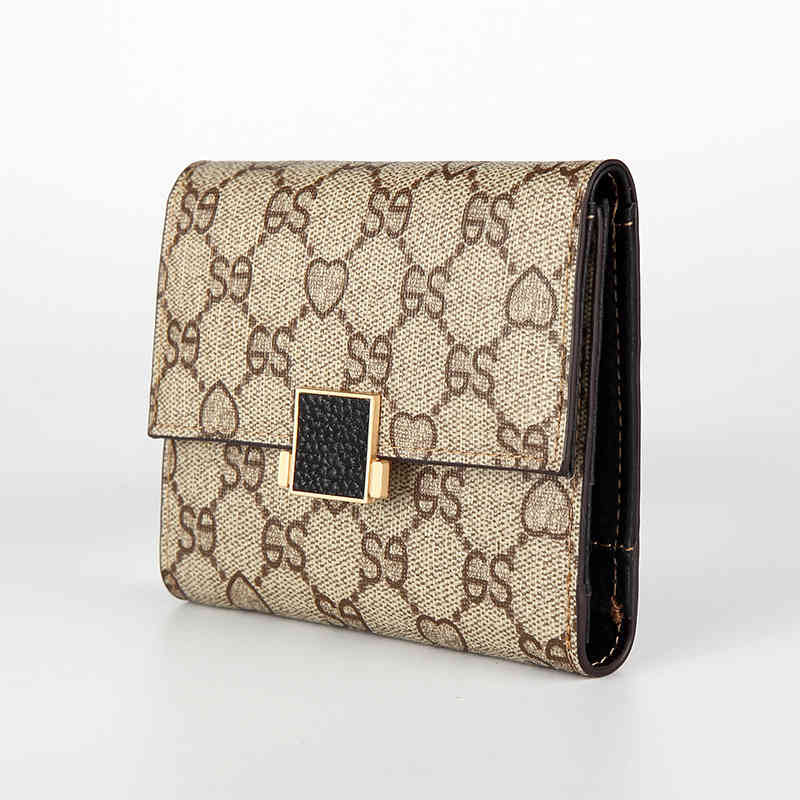 West flange new small wallet women's short fresh multifunctional folding buckle three fold Wallet purse, Black
West flange new small wallet women's short fresh multifunctional folding buckle three fold Wallet purse, Black