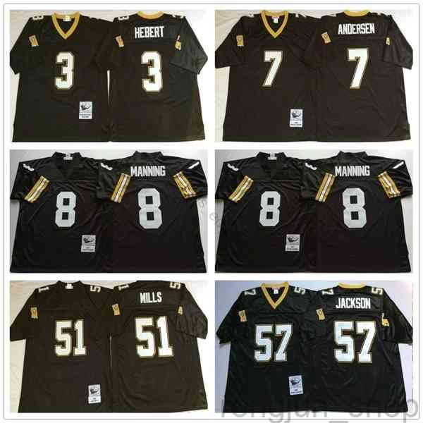 NCAA Vintage Retro #8 Archie Manning Jersey 3 Bobby Hebert 7 Morten Andersen 51 Sam Mills 57 Rickey Jackson Stitched Football Jerseys, Black;red
NCAA Vintage Retro #8 Archie Manning Jersey 3 Bobby Hebert 7 Morten Andersen 51 Sam Mills 57 Rickey Jackson Stitched Football Jerseys, Black;red