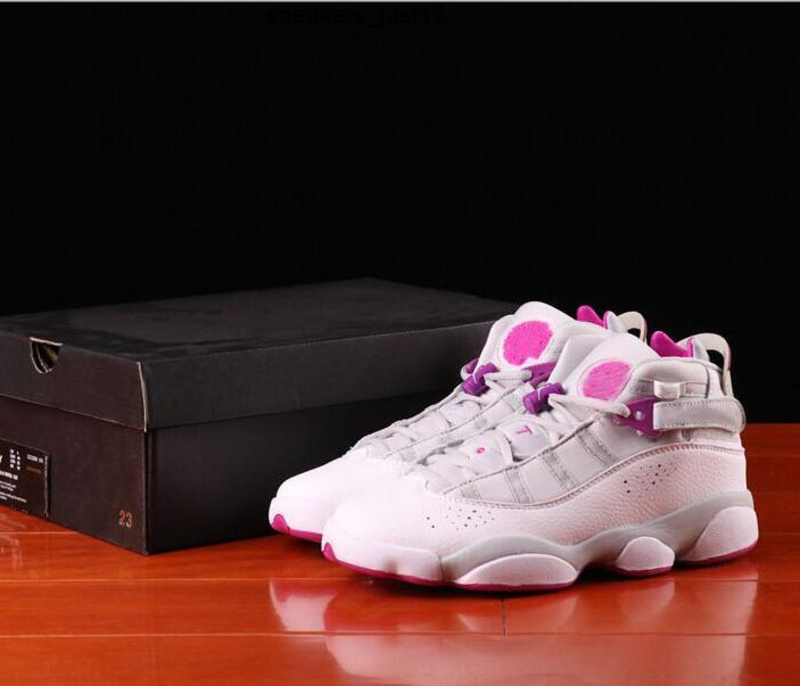 Genuine hot-selling Jumpman 6th female high state basketball shoes white pink color matching sneakers full size shipping 35 --- 45, Box
Genuine hot-selling Jumpman 6th female high state basketball shoes white pink color matching sneakers full size shipping 35 --- 45, Box