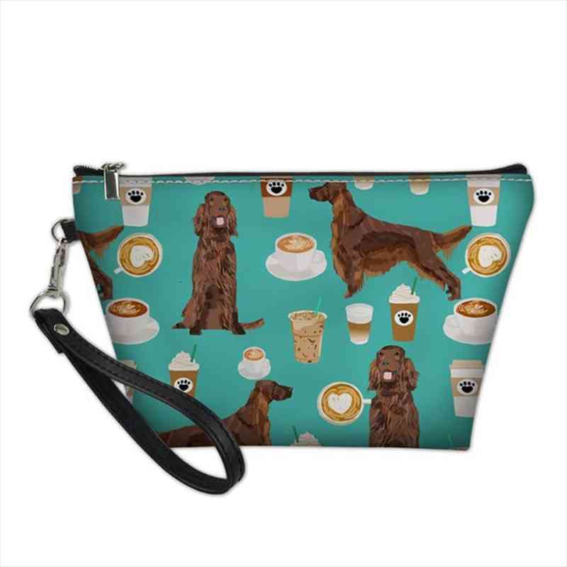 leather makeup travel cosmetic bags case amp women make up box organizer wash pouch cute irish setter dog print pu
leather makeup travel cosmetic bags case amp women make up box organizer wash pouch cute irish setter dog print pu