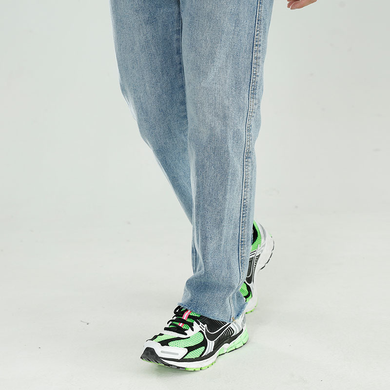 IEFB Men's Wear Slim Fashion Denim Pants Waist Adjustable Jeans Spring Summer High Waist Straight Trousers 9Y6148 210524