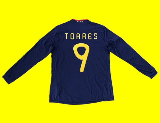 Long Sleeve 2010 Spain Soccer Jersey Retro football Shirt Vintage Classic Collection uniform #9 TORRES #8 XAVI # 6 A.INIESTA #7 DAVID VILLA, Retro long sleeve 2010
Long Sleeve 2010 Spain Soccer Jersey Retro football Shirt Vintage Classic Collection uniform #9 TORRES #8 XAVI # 6 A.INIESTA #7 DAVID VILLA, Retro long sleeve 2010