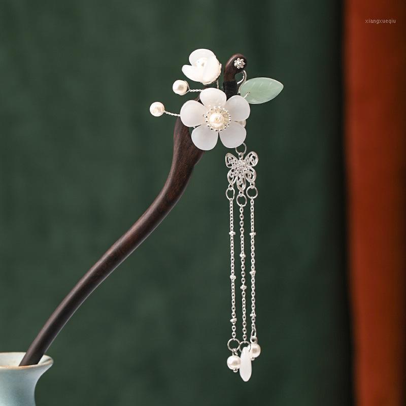 Hair Clips & Barrettes Chinese Hairpins Tassel Flower Pearls Chopsticks Sticks Wooden Forks Jewelry For Women Styling FORSEVEN, Golden;silver
Hair Clips & Barrettes Chinese Hairpins Tassel Flower Pearls Chopsticks Sticks Wooden Forks Jewelry For Women Styling FORSEVEN, Golden;silver