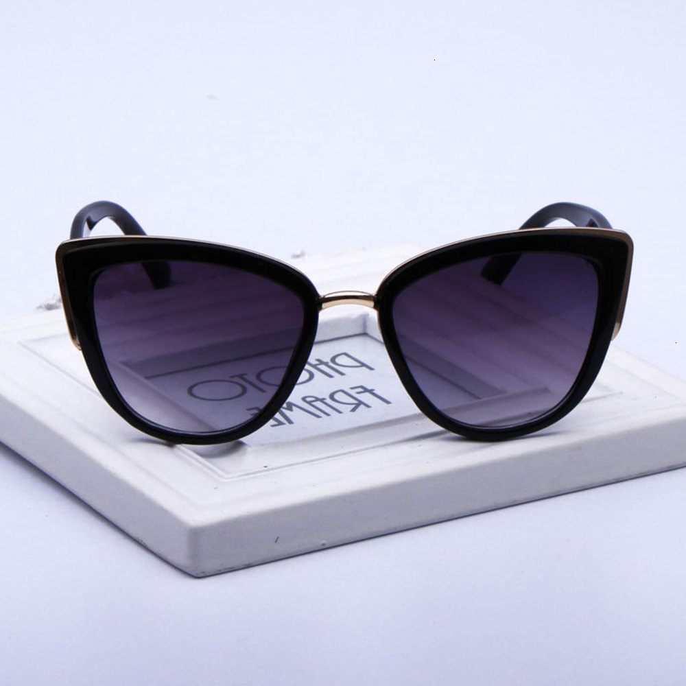 sunglasses Fashionable sun frames Brand Cat Anti-UV Eye Retro Personality Glasses Fashion Popular Designer Anti-glare Sunglasses uv400, Black
sunglasses Fashionable sun frames Brand Cat Anti-UV Eye Retro Personality Glasses Fashion Popular Designer Anti-glare Sunglasses uv400, Black