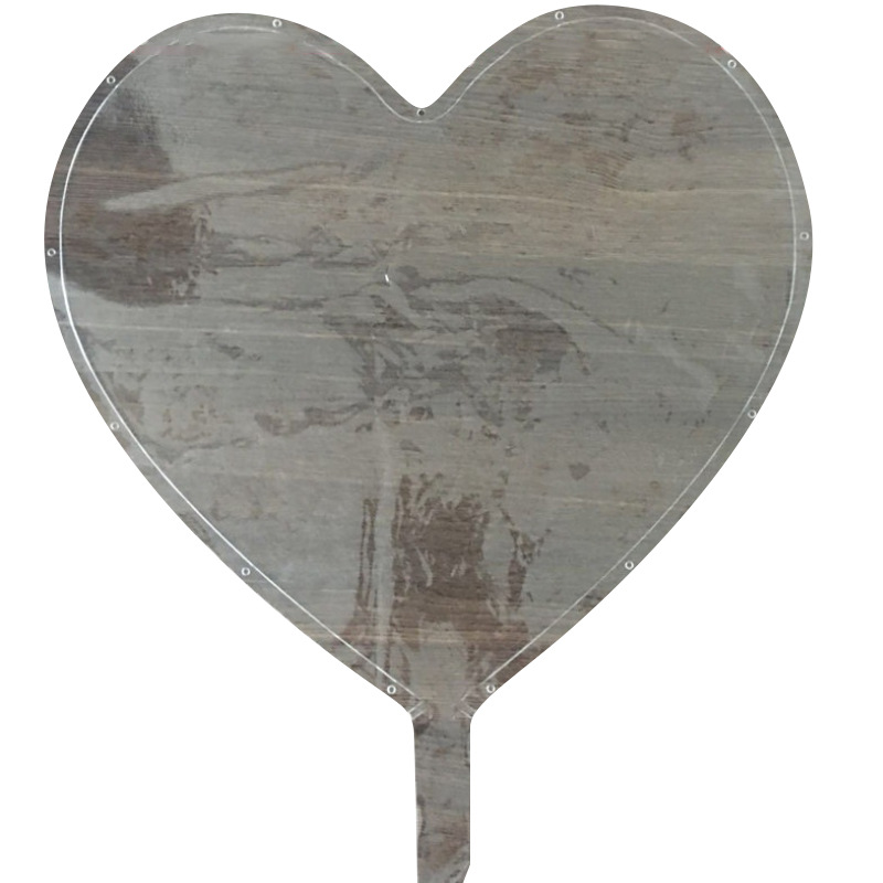 Party Decoration Heart-shaped LED Large Size Bobo Balloon With 13.8 Inch Tow Bar Valentine's Day String Lights Balloons Colorful