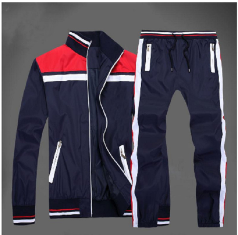 Wholesale - 2021 hot sell Men Hoodies and Sweatshirts Sportswear Man Polo Jacket pants Jogging Suits Sweat Suits Mens Tracksuits