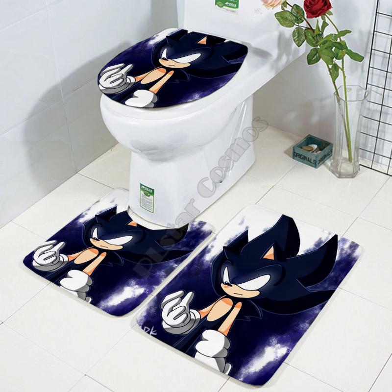Sonic Funny Cartoon Three-piece Set 3D Printed Bathroom Pedestal Rug Lid Toilet Cover Bath Mat Drop 05 Seat Covers
Sonic Funny Cartoon Three-piece Set 3D Printed Bathroom Pedestal Rug Lid Toilet Cover Bath Mat Drop 05 Seat Covers