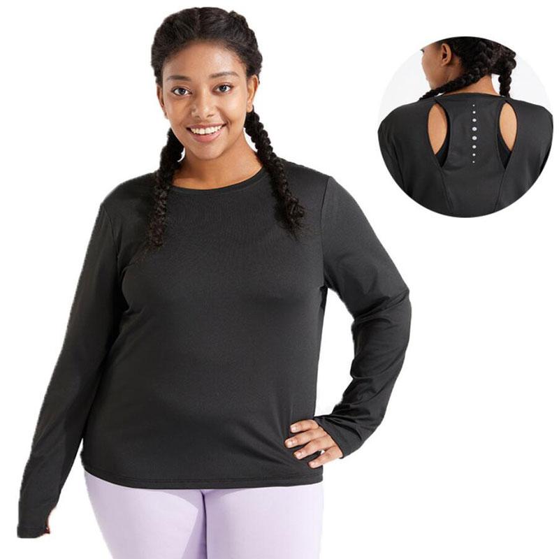 Yoga Outfit Quick Dry Fitness Plus Size Shirt Women Breathable Thumb Hole Gym Sport Tops Ladies 4XL Workout Shirts 2021
Yoga Outfit Quick Dry Fitness Plus Size Shirt Women Breathable Thumb Hole Gym Sport Tops Ladies 4XL Workout Shirts 2021
