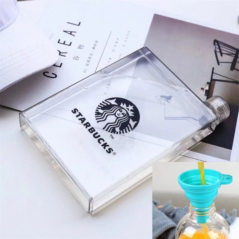 2021 A5 Book-style Starbucks Water Cup Flat Plastic Handy Mugs Male and Female Students Trend Outdoor Sports Bottle
2021 A5 Book-style Starbucks Water Cup Flat Plastic Handy Mugs Male and Female Students Trend Outdoor Sports Bottle