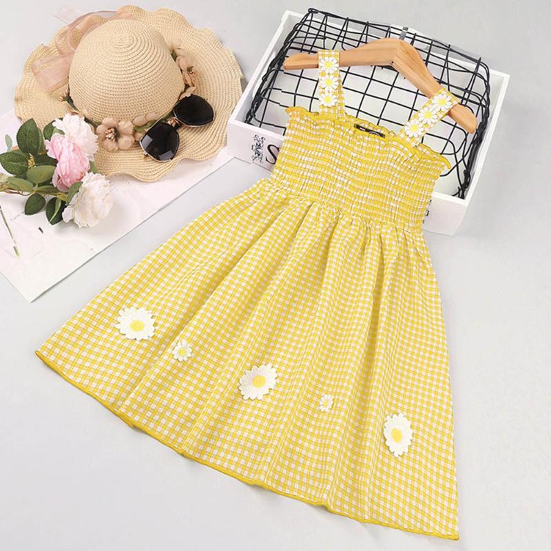Girl's Dresses Menoea 2022 Summer Daisy Plaid Tube Top Sling Princess For Baby Girls Fashion Flower Korean Clothes Kid Toddler Costumes, Red;yellow
Girl's Dresses Menoea 2022 Summer Daisy Plaid Tube Top Sling Princess For Baby Girls Fashion Flower Korean Clothes Kid Toddler Costumes, Red;yellow