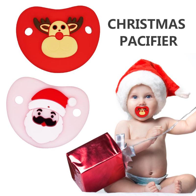 Pacifiers# Unique Cute Christmas Pacifier Santa Soft Skin-friendly Silicone For Baby Food Grade Supplies In Stock
Pacifiers# Unique Cute Christmas Pacifier Santa Soft Skin-friendly Silicone For Baby Food Grade Supplies In Stock