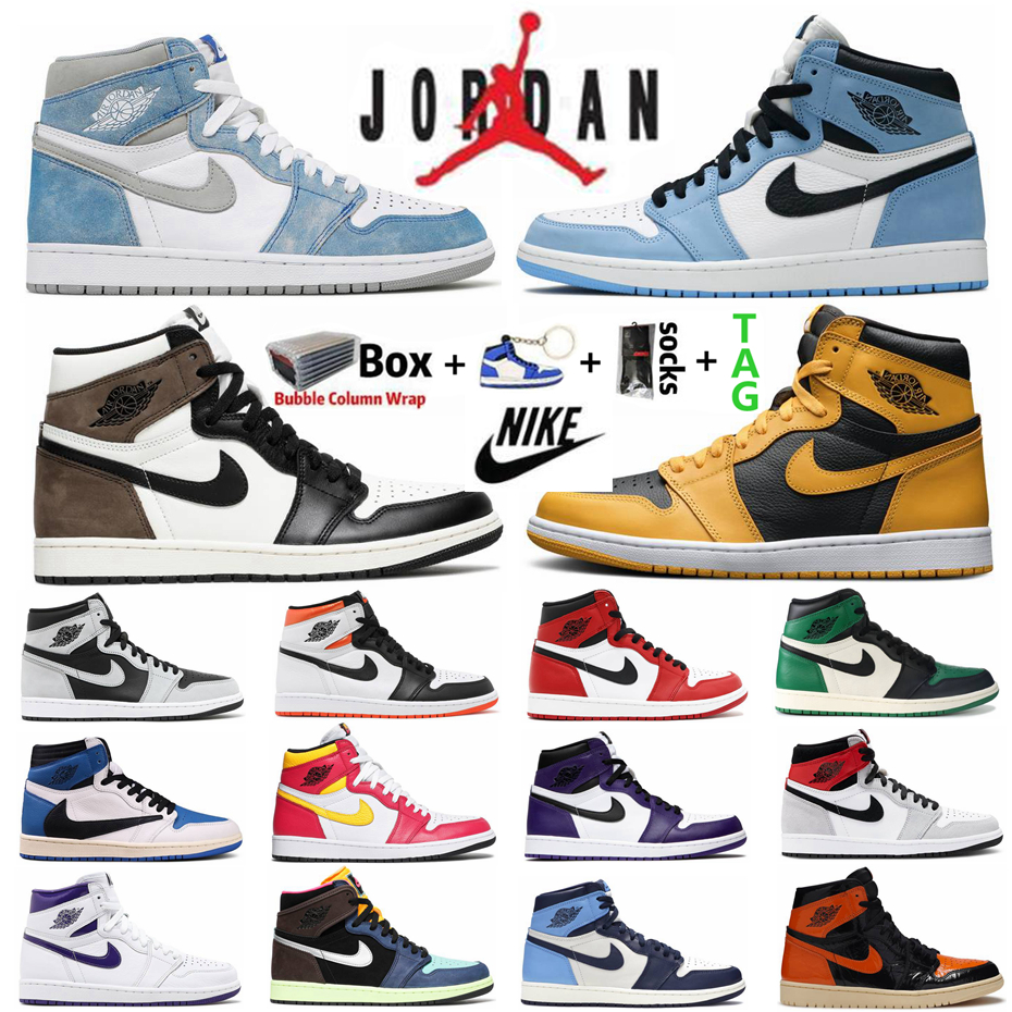 Hyper Royal Air Jordan 1 1s Mens Basketball Shoes Jumpman University Blue Twist Light Smoke Grey Pollen Obsidian UNC Sports Women Sneakers, 37. pine green
Hyper Royal Air Jordan 1 1s Mens Basketball Shoes Jumpman University Blue Twist Light Smoke Grey Pollen Obsidian UNC Sports Women Sneakers, 37. pine green