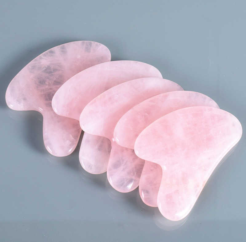 Pink Natural Jade Gua Sha Board Chinese Acupuncture Scraping tool back Massage Body Massager Scrape Therapy blood Circulate 232
Pink Natural Jade Gua Sha Board Chinese Acupuncture Scraping tool back Massage Body Massager Scrape Therapy blood Circulate 232