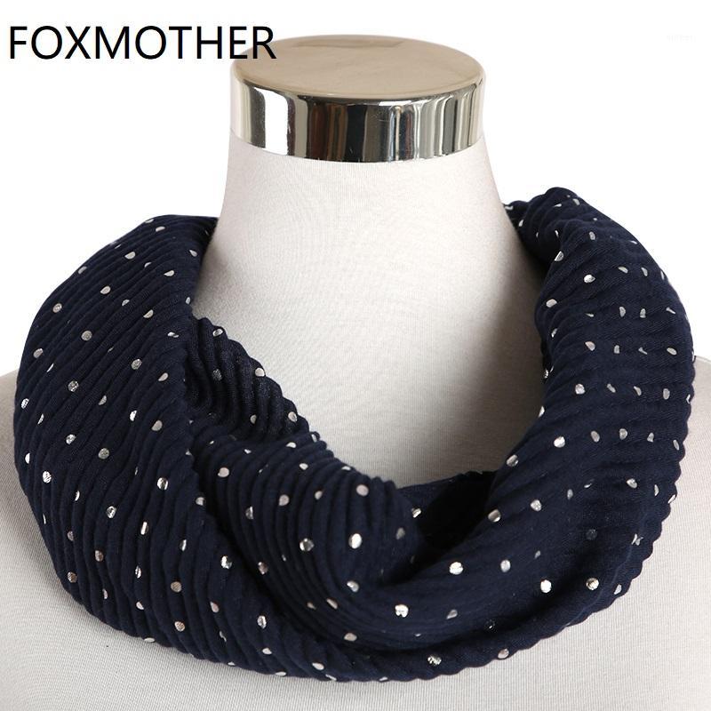 Scarves FOXMOTHER Fashion White Pink Polka Dot Crinkle Scarf Neck Warmer Short Jewelry Necklace Ring Women, Blue;gray
Scarves FOXMOTHER Fashion White Pink Polka Dot Crinkle Scarf Neck Warmer Short Jewelry Necklace Ring Women, Blue;gray