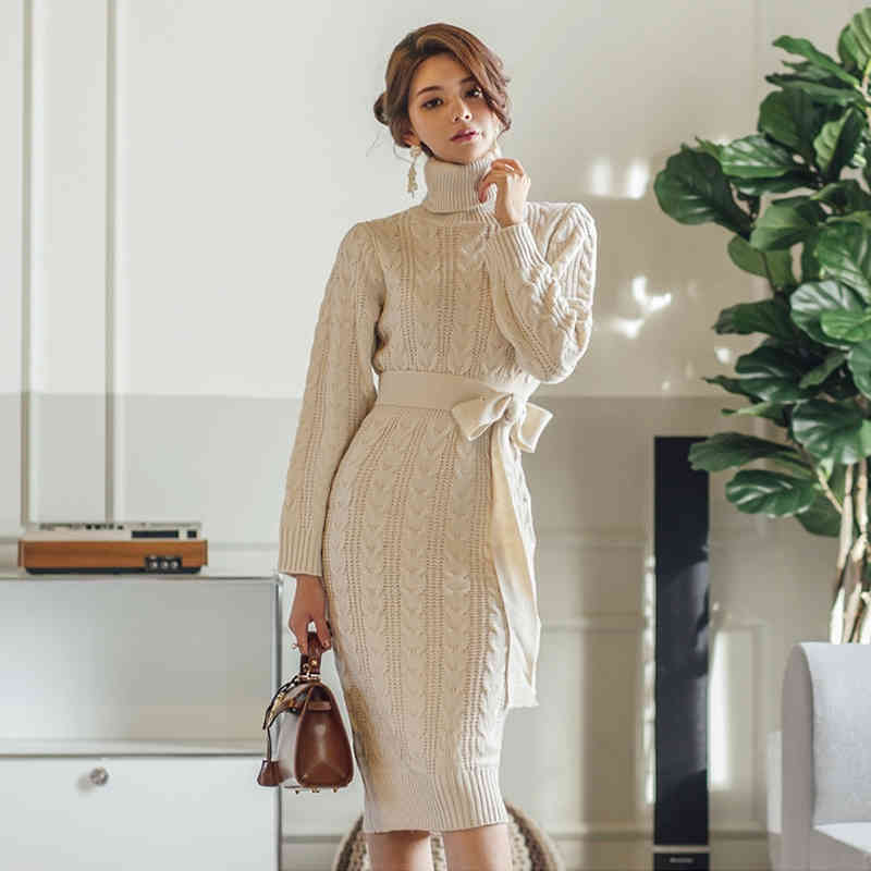 Casual Dresses outono inverno feminino camisola vestido elegante moda bodycon gola alta manga longa de malha faixas ds87 YRPI, 1# shoe box
Casual Dresses outono inverno feminino camisola vestido elegante moda bodycon gola alta manga longa de malha faixas ds87 YRPI, 1# shoe box