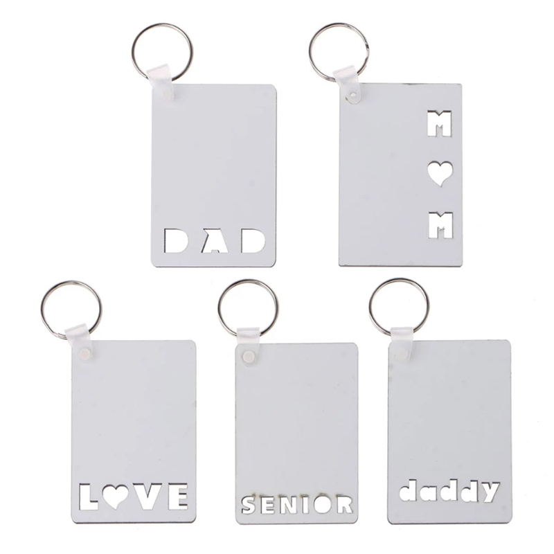 Sublimation Blank Keychain Pendant MDF Double Sided Heat Transfer Keychains Luggage Decoration Keyring DIY Birthday Gift 75*50*3MM
Sublimation Blank Keychain Pendant MDF Double Sided Heat Transfer Keychains Luggage Decoration Keyring DIY Birthday Gift 75*50*3MM