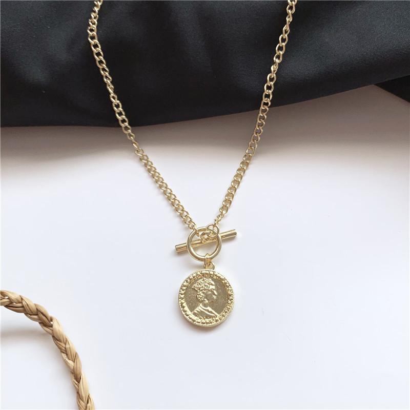 Chains Vintage Queen Coin Cross Pendant Necklace Rose Gold Alloy Steel Women Gift Not Change Color Drop Jewelry, Silver
Chains Vintage Queen Coin Cross Pendant Necklace Rose Gold Alloy Steel Women Gift Not Change Color Drop Jewelry, Silver