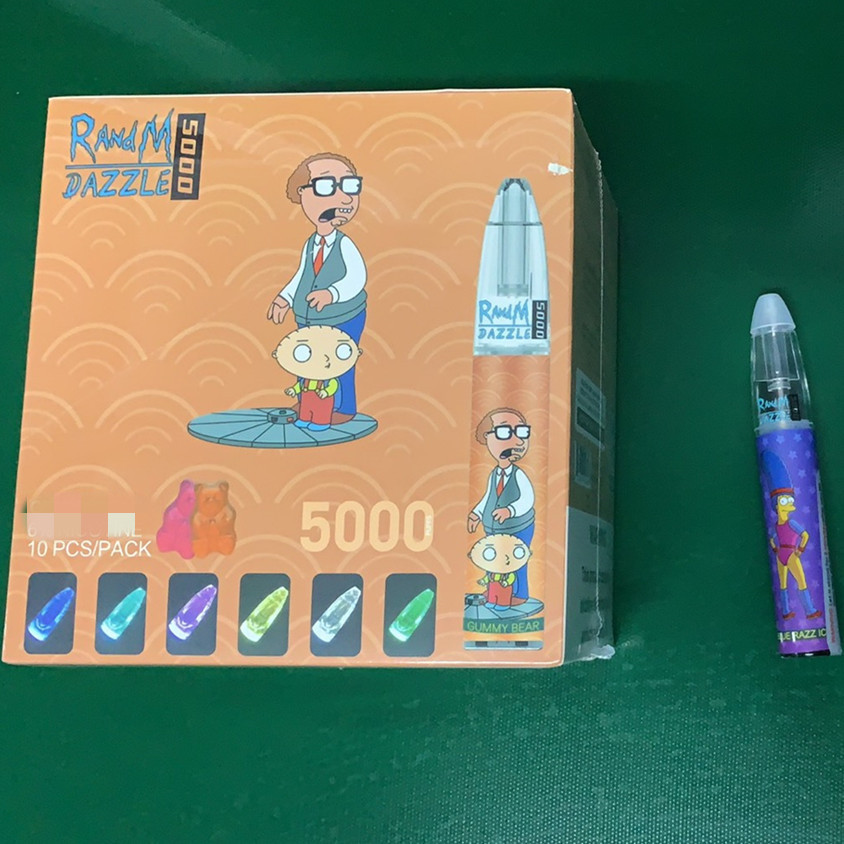 Authentic Randm Dazzle max Pro Disposable Pod Device R and M factory wholesale disposable device 5000puffs light glowing
Authentic Randm Dazzle max Pro Disposable Pod Device R and M factory wholesale disposable device 5000puffs light glowing