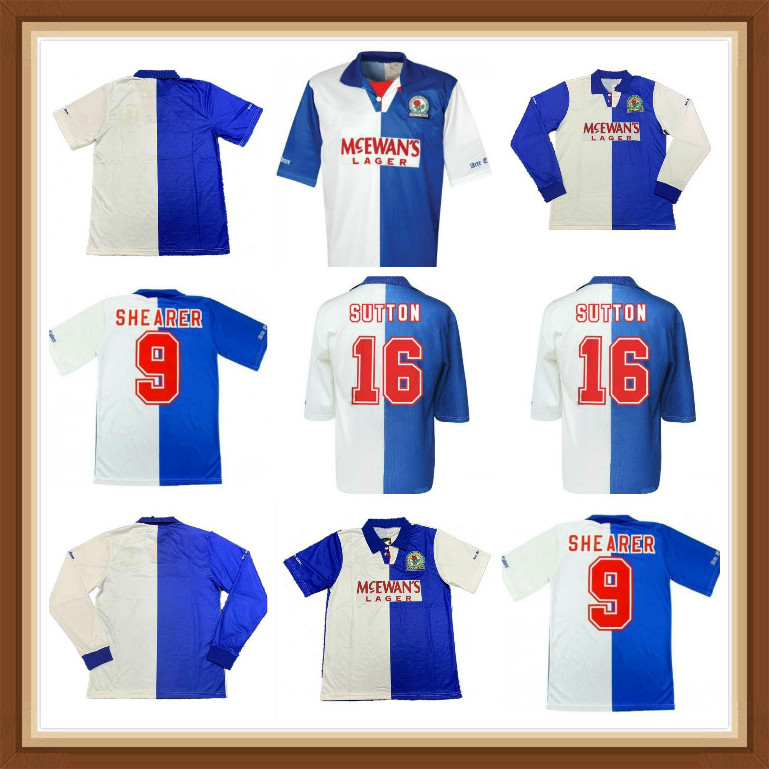 1994 Início 1995 Blackburn Camisa retro soccer Jerseys Shearer 9 Rovers classic Football shirt 94 95 Sutton 16 RIPLEY 7 maillot de foot, White
1994 Início 1995 Blackburn Camisa retro soccer Jerseys Shearer 9 Rovers classic Football shirt 94 95 Sutton 16 RIPLEY 7 maillot de foot, White