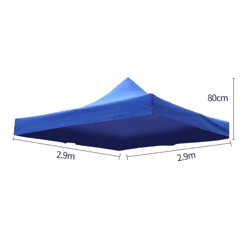 Tents And Shelters Outdoor Tent Top Cover Oxford Gazebo Roof Cloth Waterproof Camping Garden Party Awnings Canopy Sun Shelter Only