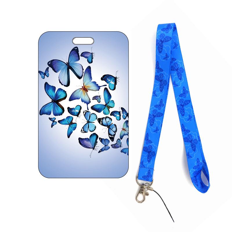 Card Holders Style Butterfly Name Covers ID Holder Students Bus Case Lanyard Visit Door Identity Badge, Single card no rope
Card Holders Style Butterfly Name Covers ID Holder Students Bus Case Lanyard Visit Door Identity Badge, Single card no rope