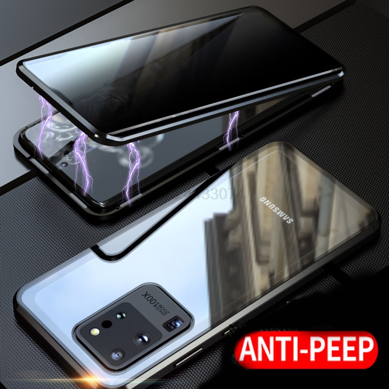 Anti Peeping Privacy Tempered Glass Magnetic Cases For Samsung Galaxy S21 S20 FE Plus Ultra S10 S8 S9 Note 20 10 9 Cover
Anti Peeping Privacy Tempered Glass Magnetic Cases For Samsung Galaxy S21 S20 FE Plus Ultra S10 S8 S9 Note 20 10 9 Cover