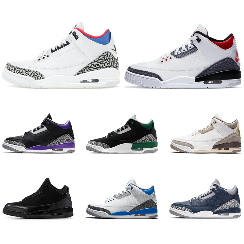 2021 Jumpman 3 3s Basketball Shoes Fire Red Pine Green Court Purple Barely Grape Black Cat Medium Grey Racer Blue Midnight Navy Retro Leisure Sports Culture Sneaker, D1 racer blue 40-46
2021 Jumpman 3 3s Basketball Shoes Fire Red Pine Green Court Purple Barely Grape Black Cat Medium Grey Racer Blue Midnight Navy Retro Leisure Sports Culture Sneaker, D1 racer blue 40-46