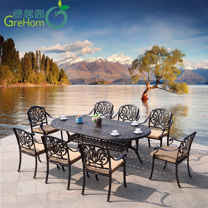 Camp Furniture Luxury Manor Custom Outdoor Leisure Cast Aluminum Tables And Chairs El Courtyard Garden Five Piece Suit Combination Chair
Camp Furniture Luxury Manor Custom Outdoor Leisure Cast Aluminum Tables And Chairs El Courtyard Garden Five Piece Suit Combination Chair