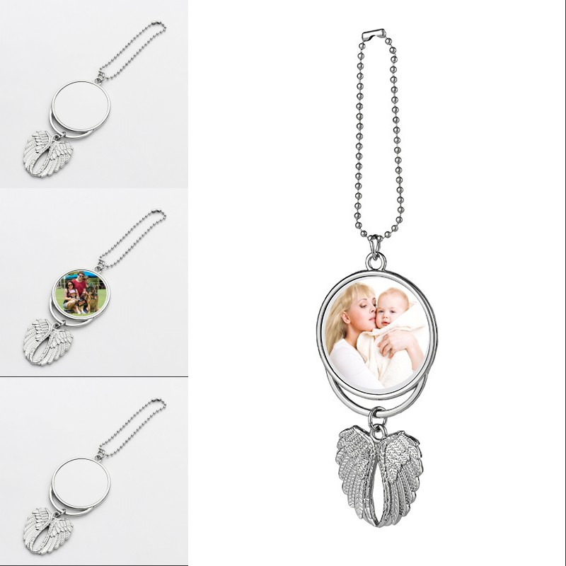 Sublimation Blanks Car Pendant Angel Wing Rearview Mirror Decoration Hanging Charm Ornaments Automobiles Interior Cars Accessories 495 S2
Sublimation Blanks Car Pendant Angel Wing Rearview Mirror Decoration Hanging Charm Ornaments Automobiles Interior Cars Accessories 495 S2