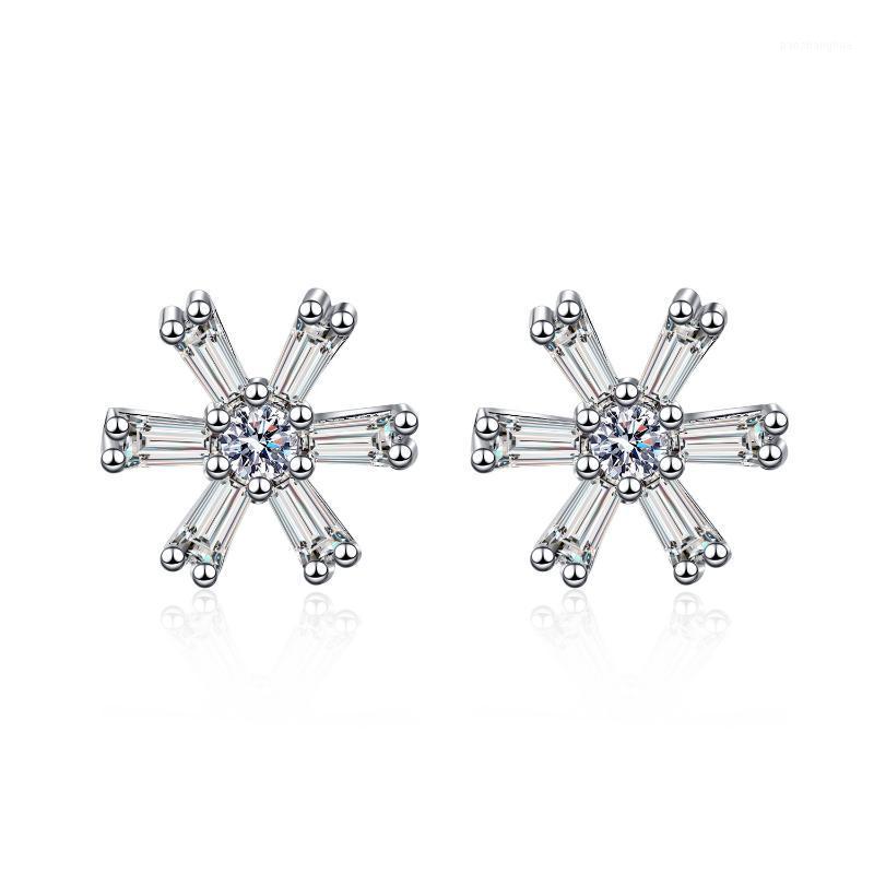 Stud Trendy Romantic Wedding Engagement Diamond Cubic Zirconia Fashion Luxury Gift Plum Blossom Earrings, Golden;silver
Stud Trendy Romantic Wedding Engagement Diamond Cubic Zirconia Fashion Luxury Gift Plum Blossom Earrings, Golden;silver