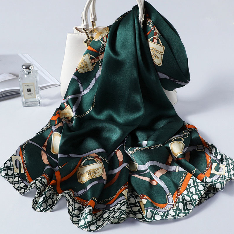 100% Pure Scarf Women 2021 Bandana Real Shawls and Wraps for Ladies Print Wrap Foulard Femme Natural Silk Scarves
100% Pure Scarf Women 2021 Bandana Real Shawls and Wraps for Ladies Print Wrap Foulard Femme Natural Silk Scarves