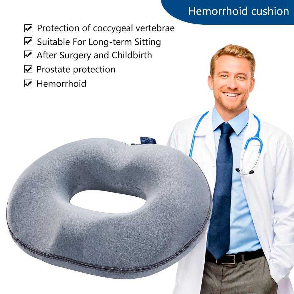 Female Hemorrhoid Pain Relief Car Donut Cushion Tailbone Prostate Protective Care Pad Pregnancy Women Seat Cushions