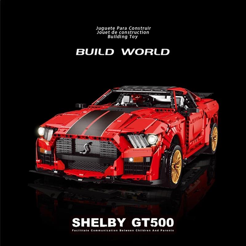 IN STOCK GT500 Super Racing Car Building Blocks Model High-tech 18K K135 Shelby Education Creative Technology Bricks Boys Birthday Toys Christmas Gifts
IN STOCK GT500 Super Racing Car Building Blocks Model High-tech 18K K135 Shelby Education Creative Technology Bricks Boys Birthday Toys Christmas Gifts