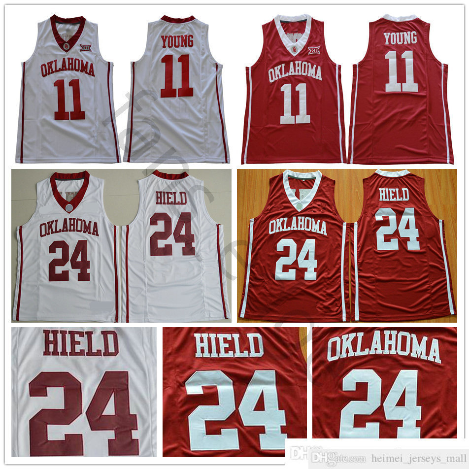 NCAA Oklahoma Sooners Trae College #11 Young Jersey Home Away Red White Mens Stitched #24 Heild University Buddy Basketball Jerseys, Black
NCAA Oklahoma Sooners Trae College #11 Young Jersey Home Away Red White Mens Stitched #24 Heild University Buddy Basketball Jerseys, Black