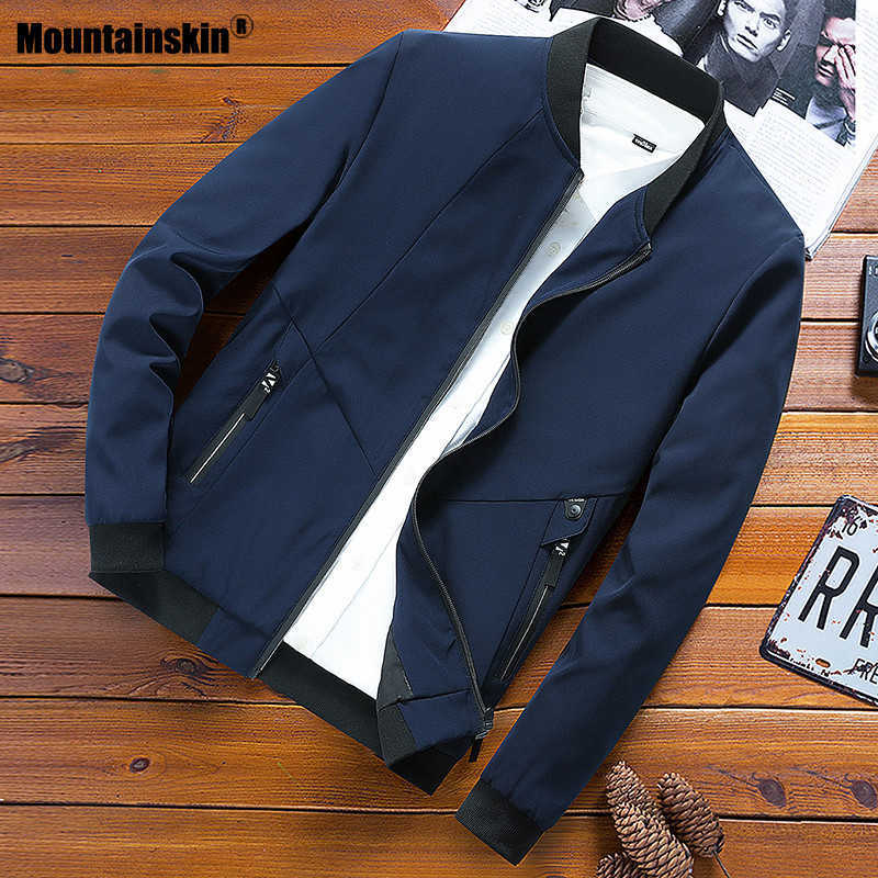 Mountainskin 2020 Autumn Men's Loose Jacket New Casual Baseball Collar Jacket Male Solid Fashion Zipper Coat Large Size SA986 X0621, Army green
Mountainskin 2020 Autumn Men's Loose Jacket New Casual Baseball Collar Jacket Male Solid Fashion Zipper Coat Large Size SA986 X0621, Army green