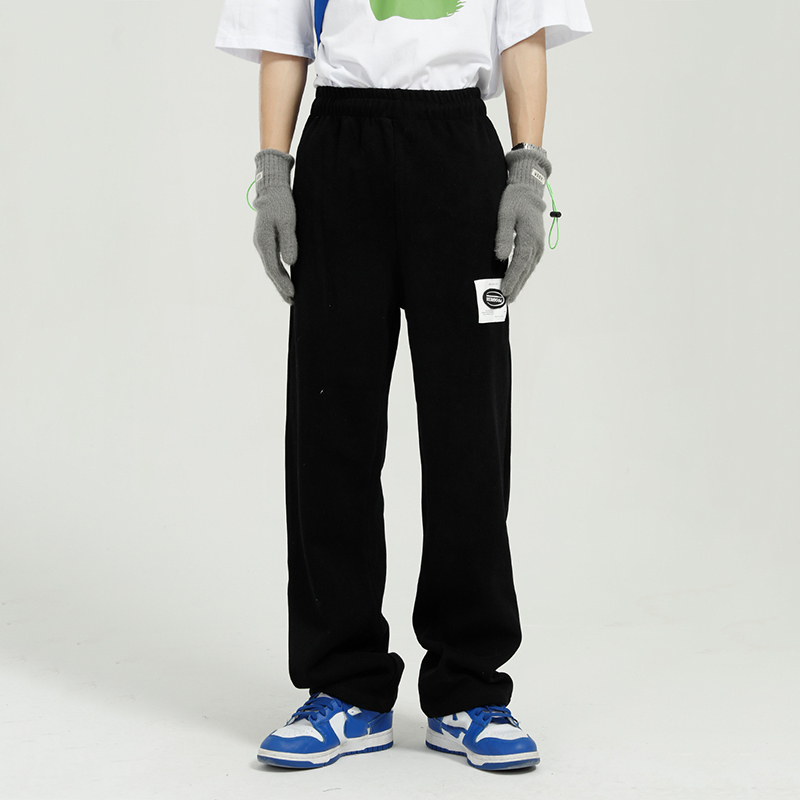 IEFB men's wear spring grey casual pants high street Korean trend sports pants men's loose sweatpants elastic 9Y7156 210524