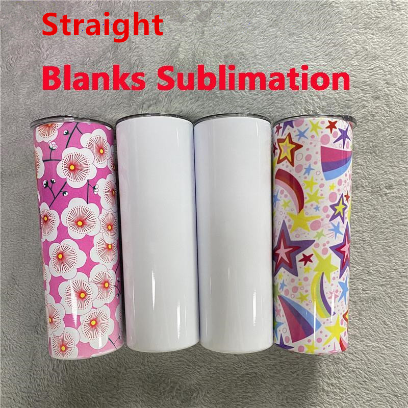 Sublimation 20oz Skinny Mugs Straight Sublimating 600ml Slim Tumbler Blank or Photo On Cup Stainless steel Straight Water Wine Glass DIY With Straw DHL Shipping
Sublimation 20oz Skinny Mugs Straight Sublimating 600ml Slim Tumbler Blank or Photo On Cup Stainless steel Straight Water Wine Glass DIY With Straw DHL Shipping
