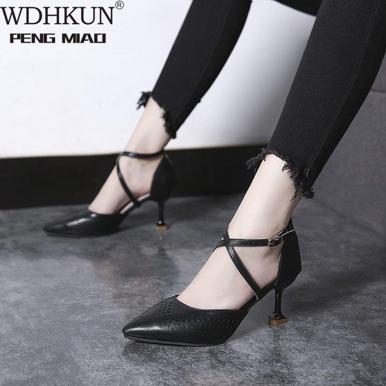 Women's High Heel Sandals Leather Pointed Sexy Heels Summer Shoes Fashion Casual 2021, Black
Women's High Heel Sandals Leather Pointed Sexy Heels Summer Shoes Fashion Casual 2021, Black