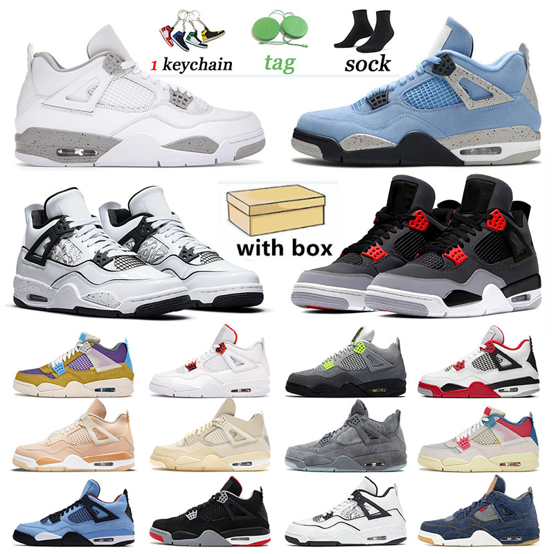 With Box Basketball Shoes Trainers Jumpman 4s University Blue FIBA Sail Sneakers DIY Cactus Jack Men Women Sports Desert Moss Shimmer White, # diy 40-47
With Box Basketball Shoes Trainers Jumpman 4s University Blue FIBA Sail Sneakers DIY Cactus Jack Men Women Sports Desert Moss Shimmer White, # diy 40-47
