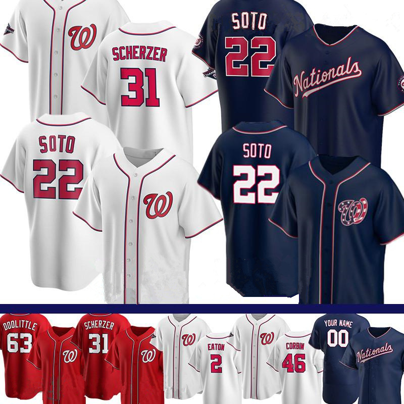 Washington 2021 Nationals Jersey 22 Juan Soto 11 Ryan Zimmerman 19 Josh Bell Carter Kieboom 37 Stephen Strasburg Baseball Custom Hernandez M, Blue;black
Washington 2021 Nationals Jersey 22 Juan Soto 11 Ryan Zimmerman 19 Josh Bell Carter Kieboom 37 Stephen Strasburg Baseball Custom Hernandez M, Blue;black