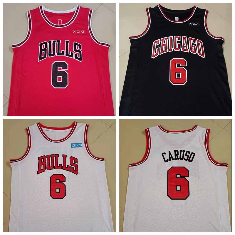 Basketball Jersey Chicagos 6 Alex Carus Bulls's Jerseys.