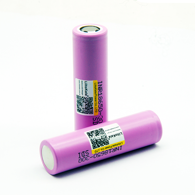 Free shipping LiitoKala 100% original New 3.7V 18650 3000mAh INR18650 30Q li-ion Rechargeable Batteries Continuous Discharge 30Q For Drone Power Tools